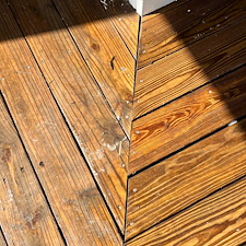 Deck-Cleaning-in-Port-Aransas-TX-Multi-Level-Deck-Restoration-at-Cinnamon-Shore-Condo-Above-Dylans-Coal-Oven-Pizza 1