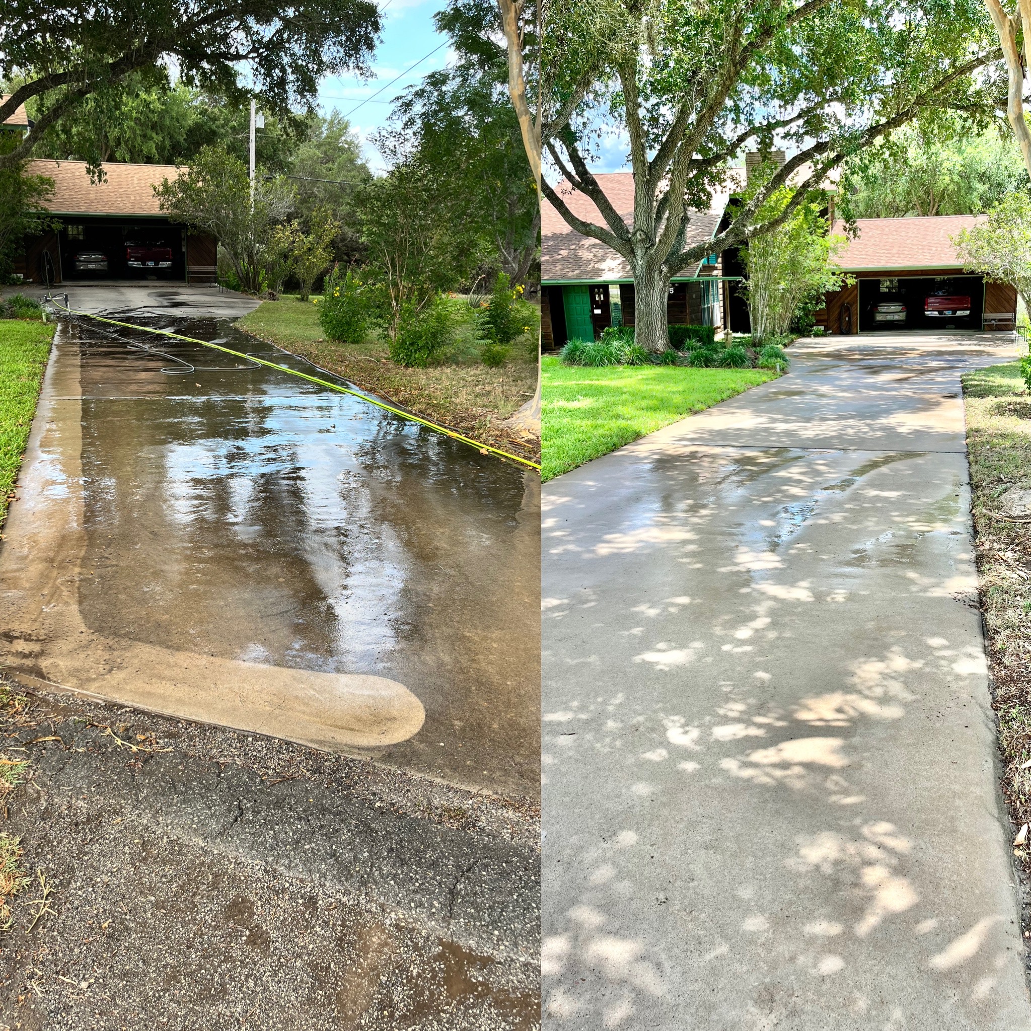 Remarkable Driveway Restoration in Beeville, TX!